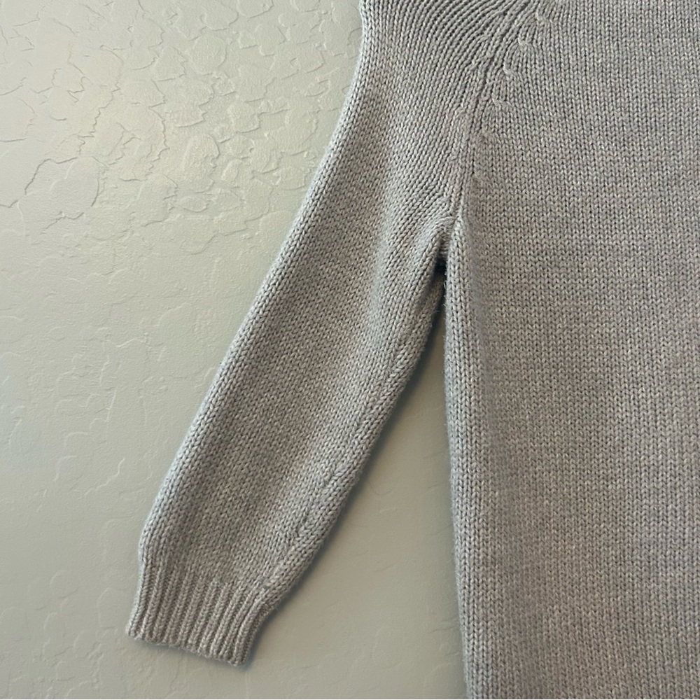 Old Navy womens gray fair isle crewneck knit sweater with sequins size small - Picture 2 of 16